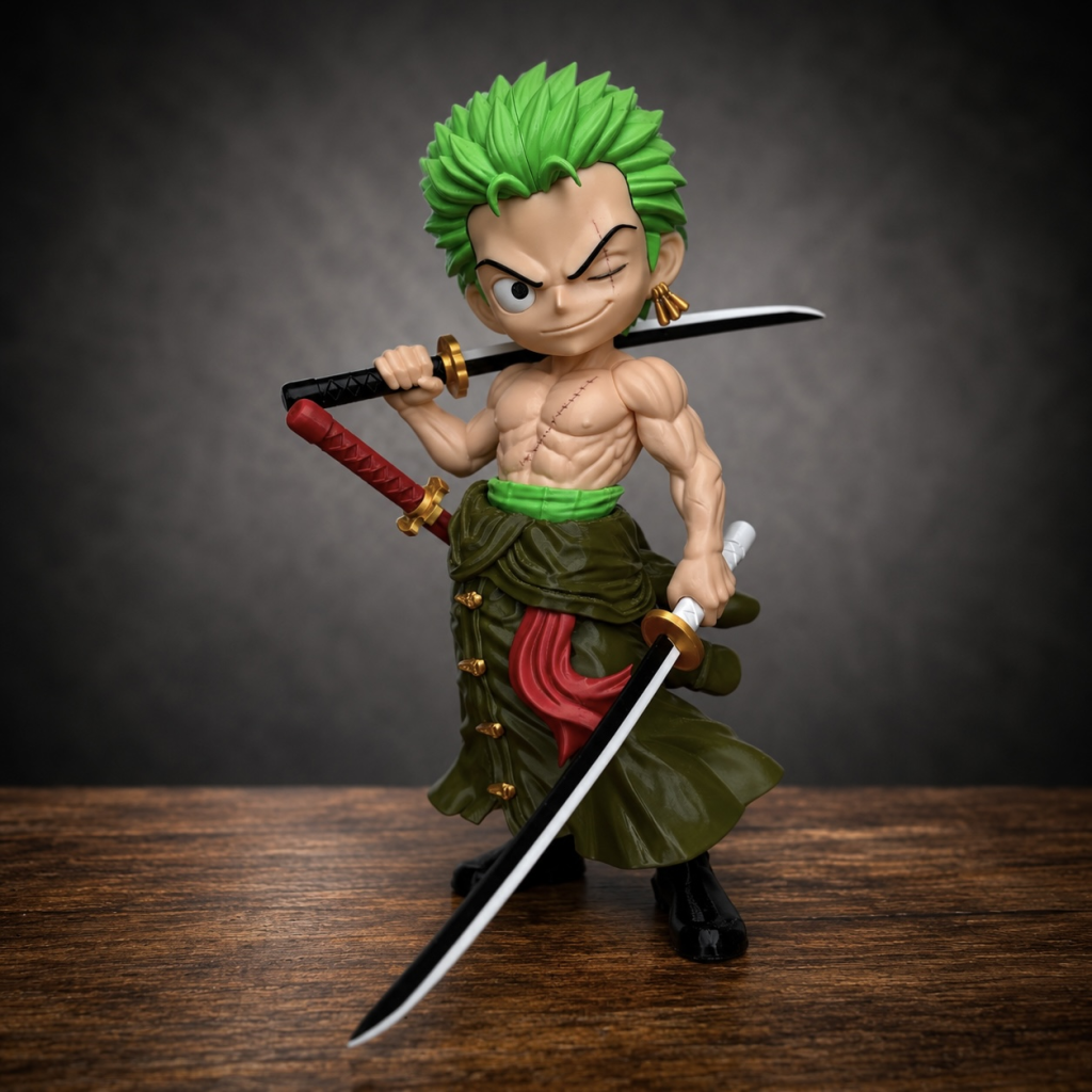 DecorMaster 海贼王 索隆同人图-3D合纵社-3D打印模型STL格式3mf格式免费下载！