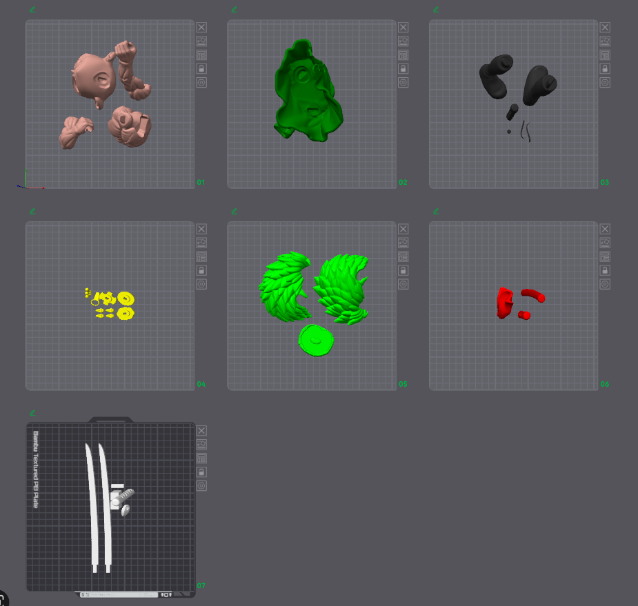 图片[3]-DecorMaster 海贼王 索隆同人图-3D合纵社-3D打印模型STL格式3mf格式免费下载！