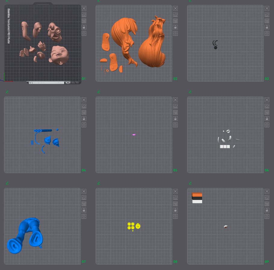 图片[4]-DecorMaster 《海贼王》 娜美同人作品-3D合纵社-3D打印模型STL格式3mf格式免费下载！