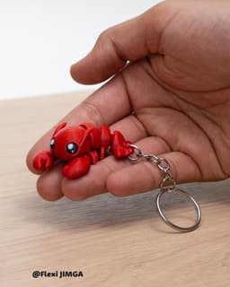 图片[2]-Flexi Jimga 迷你关节龙虾-3D合纵社-3D打印模型STL格式3mf格式免费下载！
