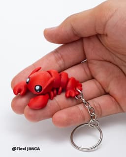 图片[5]-Flexi Jimga 迷你关节龙虾-3D合纵社-3D打印模型STL格式3mf格式免费下载！