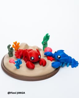 图片[6]-Flexi Jimga 迷你关节龙虾-3D合纵社-3D打印模型STL格式3mf格式免费下载！