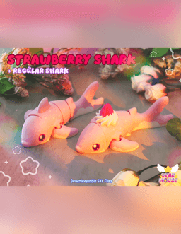 图片[3]-StarMouse3D 鲨鱼-3D合纵社-3D打印模型STL格式3mf格式免费下载！
