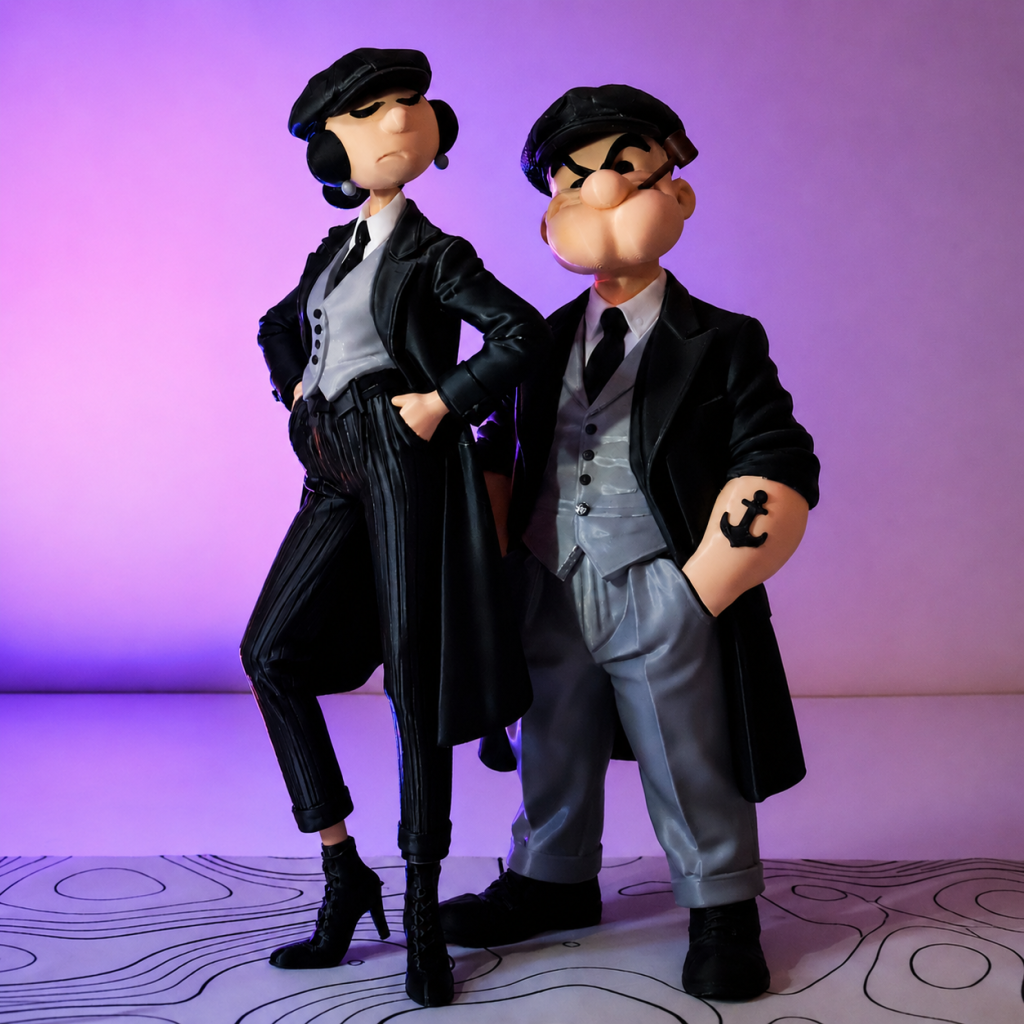 图片[2]-NINJAMOO 《浴血黑帮》Olive Oyl 奥莉芙·奥伊尔 角色-3D合纵社-3D打印模型STL格式3mf格式免费下载！