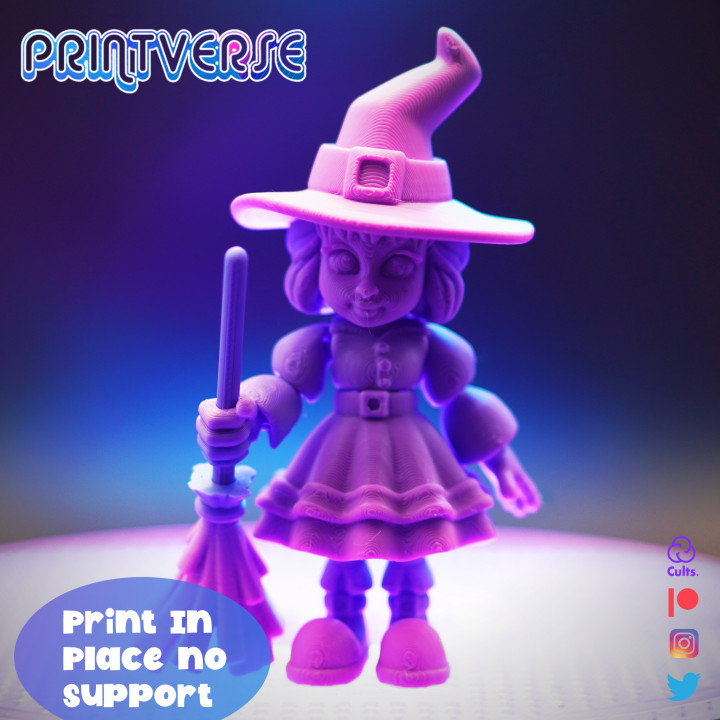 图片[3]-Printverse 小女巫-3D合纵社-3D打印模型STL格式3mf格式免费下载！