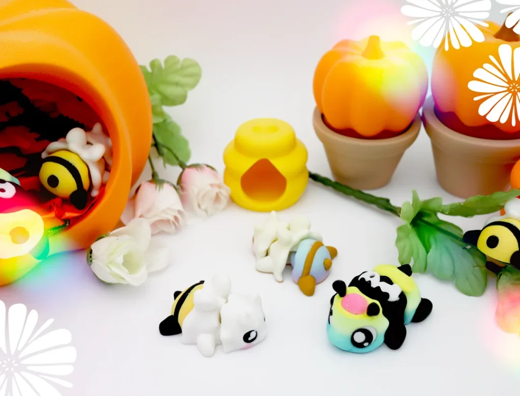 图片[3]-StarMouse3D 僵尸蜂与幽灵蜂-3D合纵社-3D打印模型STL格式3mf格式免费下载！