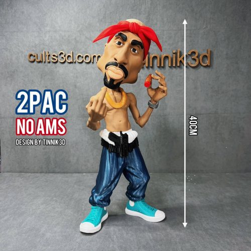 tinnik3d 图派克·沙库尔-3D合纵社-3D打印模型STL格式3mf格式免费下载！