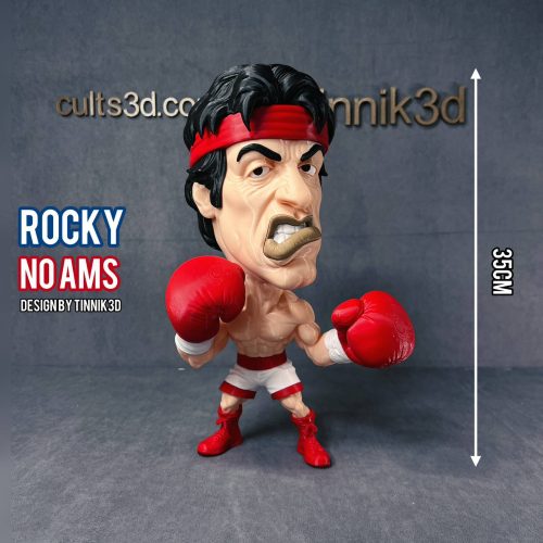 tinnik3d 洛奇·巴尔博亚-3D合纵社-3D打印模型STL格式3mf格式免费下载！