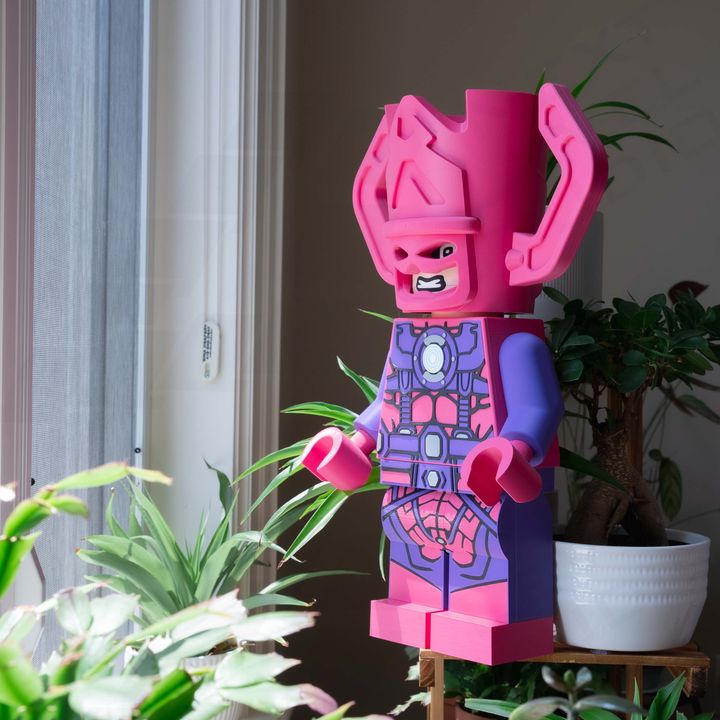 行星吞噬者（Galactus）巨型人偶（16英寸）-3D合纵社-3D打印模型STL格式3mf格式免费下载！