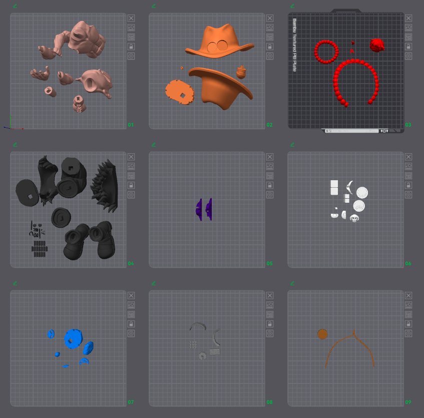 图片[3]-DecorMaster 艾斯同人作品海贼王波特卡斯·D·艾斯-3D合纵社-3D打印模型STL格式3mf格式免费下载！