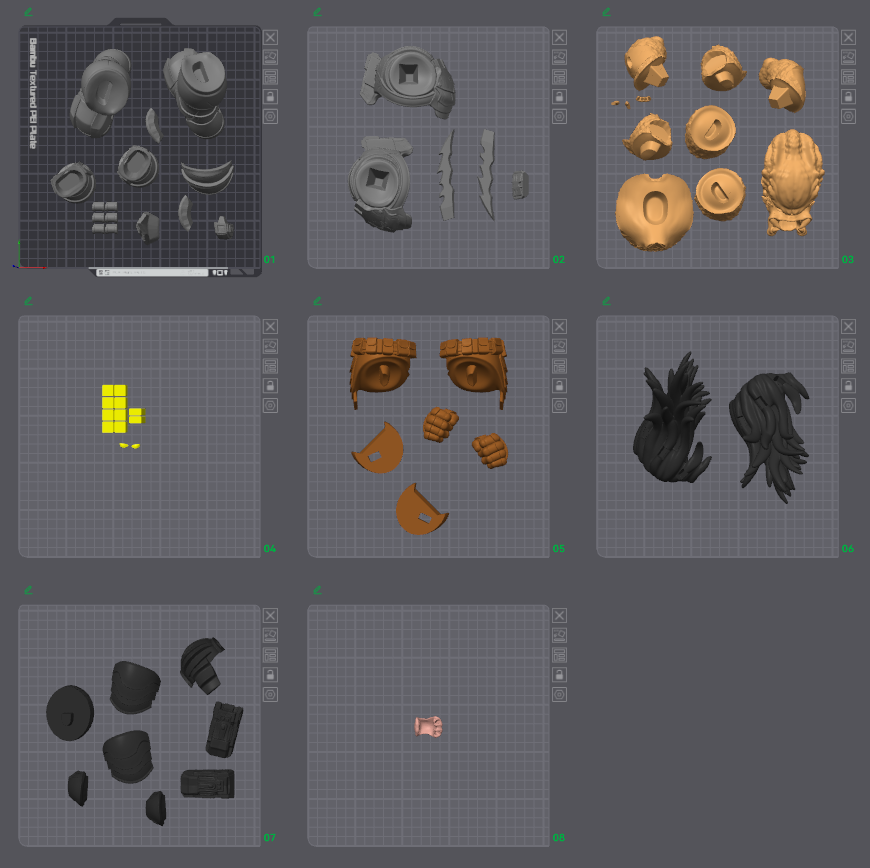 图片[3]-DecorMaster 捕食者-3D合纵社-3D打印模型STL格式3mf格式免费下载！