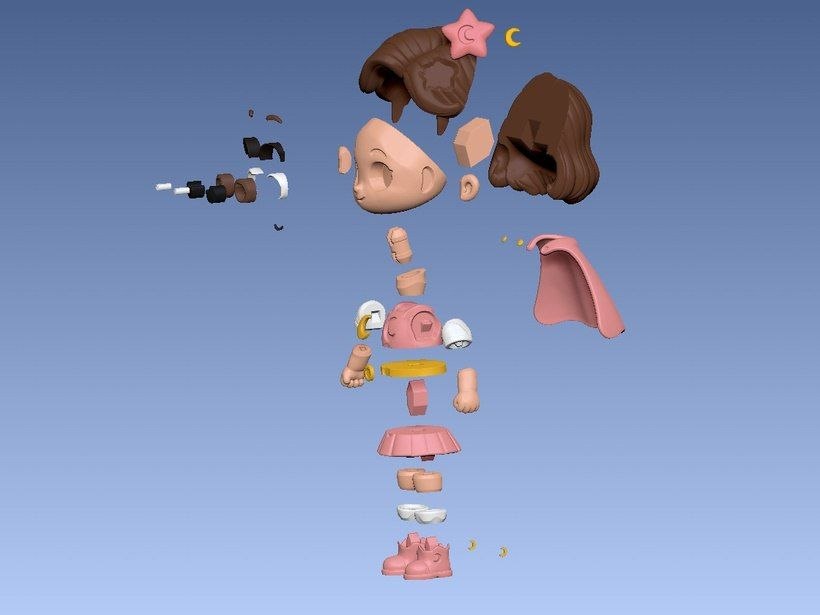 图片[2]-虚拟人偶 月亮露娜-3D合纵社-3D打印模型STL格式3mf格式免费下载！