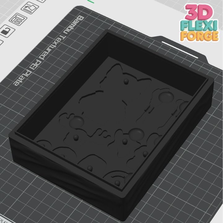 图片[3]-3D FLEXI FORGE 狼人和月亮钥匙扣-3D合纵社-3D打印模型STL格式3mf格式免费下载！