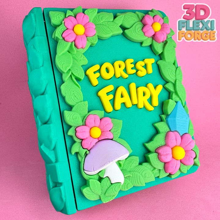 图片[4]-3D FLEXI FORGE 仙女和森林绘本-3D合纵社-3D打印模型STL格式3mf格式免费下载！