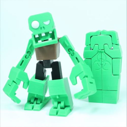 可变形僵尸-3D合纵社-3D打印模型STL格式3mf格式免费下载！