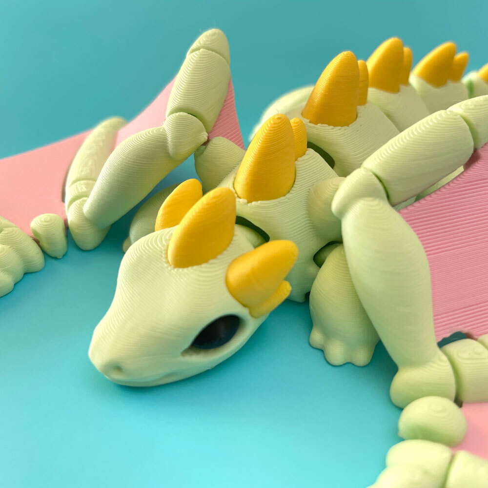 图片[2]-奇幻生物小龙-3D合纵社-3D打印模型STL格式3mf格式免费下载！