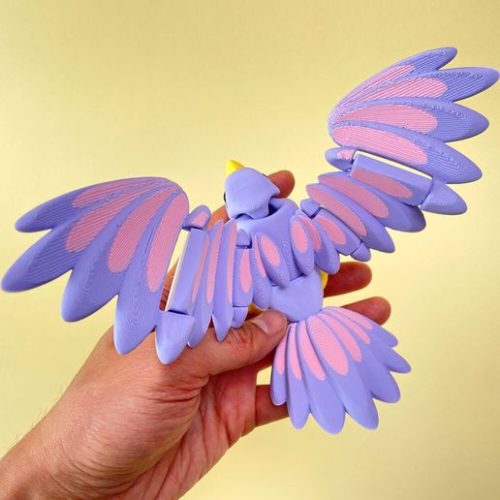 tinymakery 小鸟-3D合纵社-3D打印模型STL格式3mf格式免费下载！