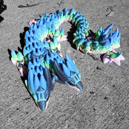 The Dragons Den 3D 双子龙-3D合纵社-3D打印模型STL格式3mf格式免费下载！