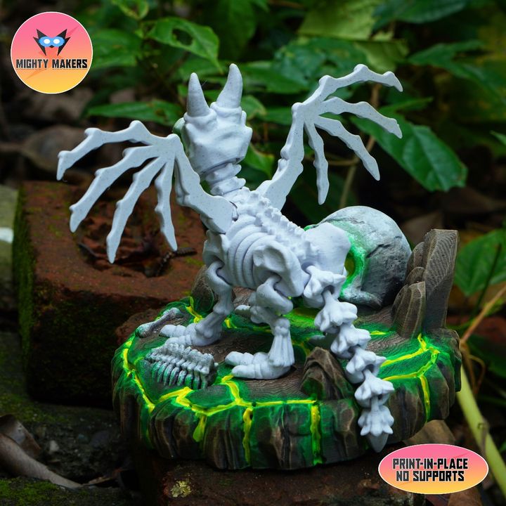 图片[5]-Mighty Makers 柔性骨架龙-3D合纵社-3D打印模型STL格式3mf格式免费下载！