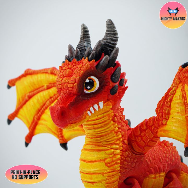 图片[3]-Mighty Makers 柔性火龙-3D合纵社-3D打印模型STL格式3mf格式免费下载！