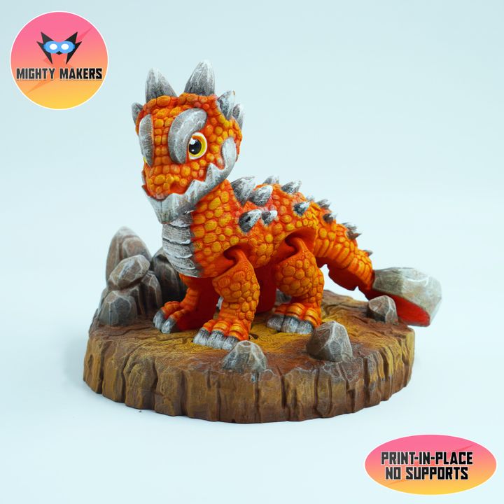 图片[3]-Mighty Makers 柔性大地龙-3D合纵社-3D打印模型STL格式3mf格式免费下载！