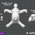 图片[3]-HappyFlexiPets 露娜 贵宾犬-3D合纵社-3D打印模型STL格式3mf格式免费下载！
