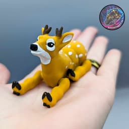 图片[2]-Kekreations 小鹿造型软胶钥匙扣-3D合纵社-3D打印模型STL格式3mf格式免费下载！