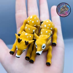 图片[3]-Kekreations 小鹿造型软胶钥匙扣-3D合纵社-3D打印模型STL格式3mf格式免费下载！