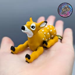 图片[5]-Kekreations 小鹿造型软胶钥匙扣-3D合纵社-3D打印模型STL格式3mf格式免费下载！