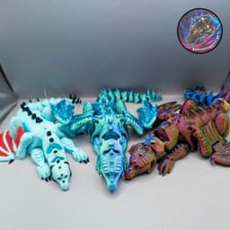 图片[2]-Kekreations 龙形肩部木偶-3D合纵社-3D打印模型STL格式3mf格式免费下载！