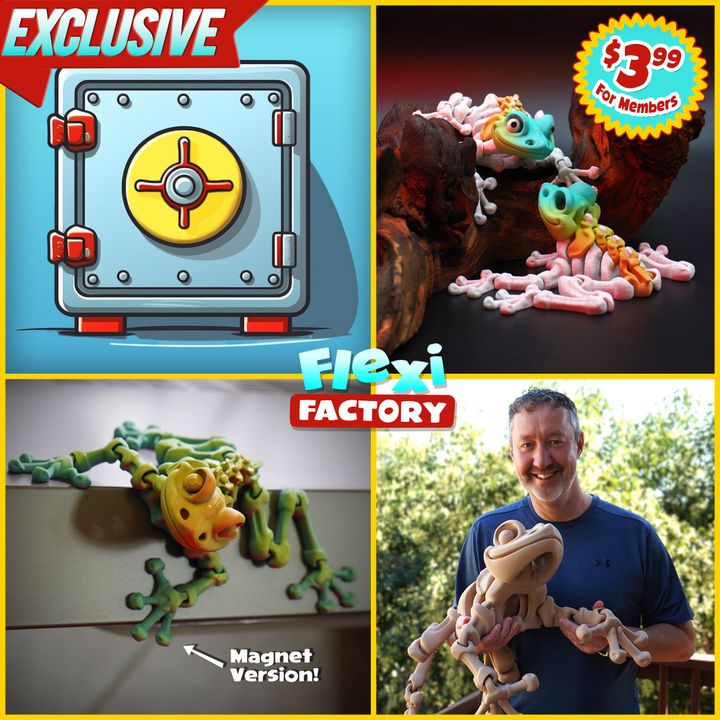 图片[3]-Flexi Factory 骨架青蛙-3D合纵社-3D打印模型STL格式3mf格式免费下载！