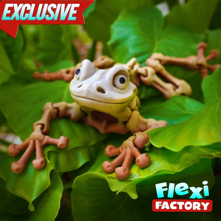 图片[5]-Flexi Factory 骨架青蛙-3D合纵社-3D打印模型STL格式3mf格式免费下载！
