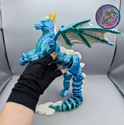 图片[5]-Kekreations 可动北极龙-3D合纵社-3D打印模型STL格式3mf格式免费下载！