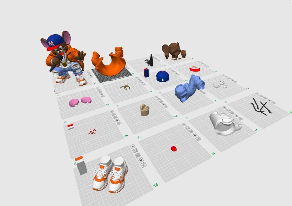 图片[2]-CreavionFlexi 杰瑞鼠 嘻哈/都市风格-3D合纵社-3D打印模型STL格式3mf格式免费下载！