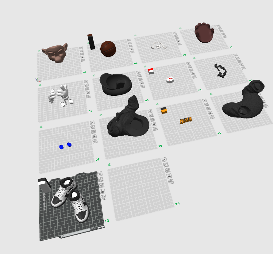 图片[3]-CreavionFlexi 马力欧篮球 洛杉矶湖人队-3D合纵社-3D打印模型STL格式3mf格式免费下载！