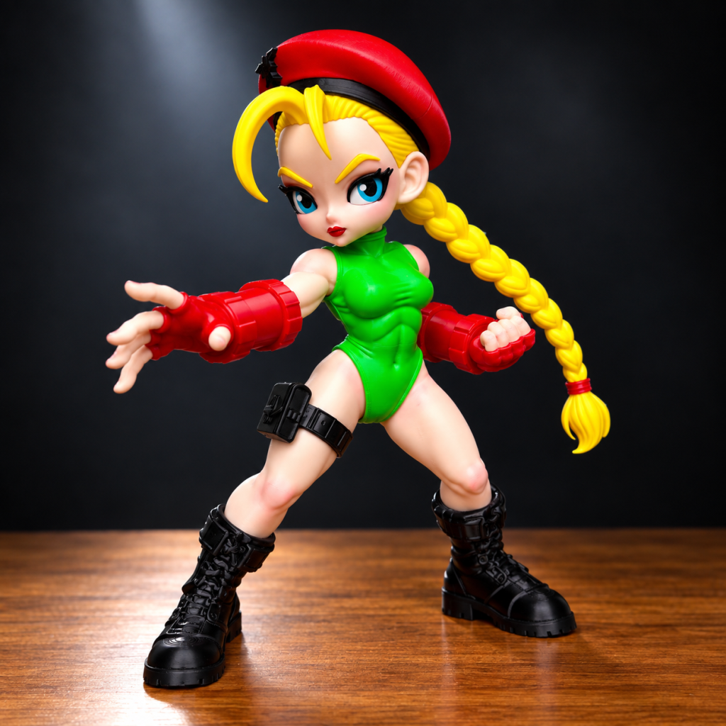 DecorMaster 嘉米（Cammy）同人作品-3D合纵社-3D打印模型STL格式3mf格式免费下载！