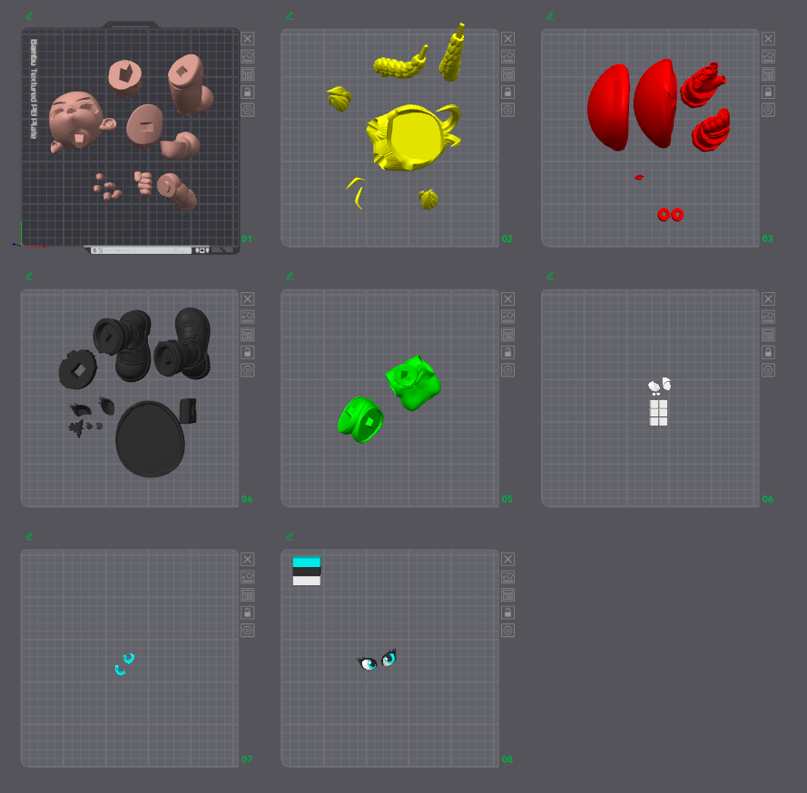 图片[3]-DecorMaster 嘉米（Cammy）同人作品-3D合纵社-3D打印模型STL格式3mf格式免费下载！