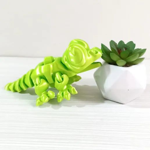 图片[2]-铰接小鳄鱼-3D合纵社-3D打印模型STL格式3mf格式免费下载！