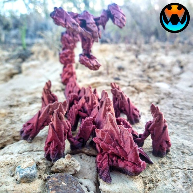 强大霸气蝎子-沙丘蝎-3D合纵社-3D打印模型STL格式3mf格式免费下载！