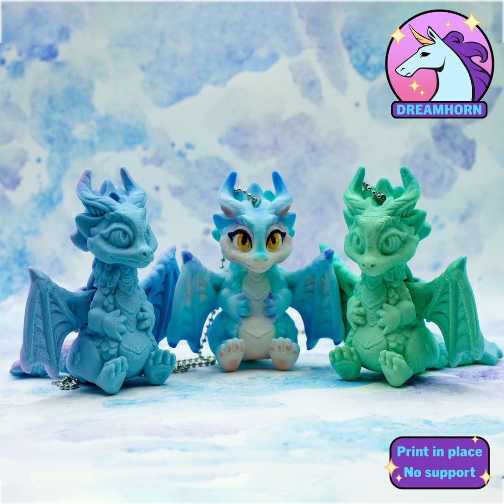 图片[4]-小飞龙钥匙链-3D合纵社-3D打印模型STL格式3mf格式免费下载！