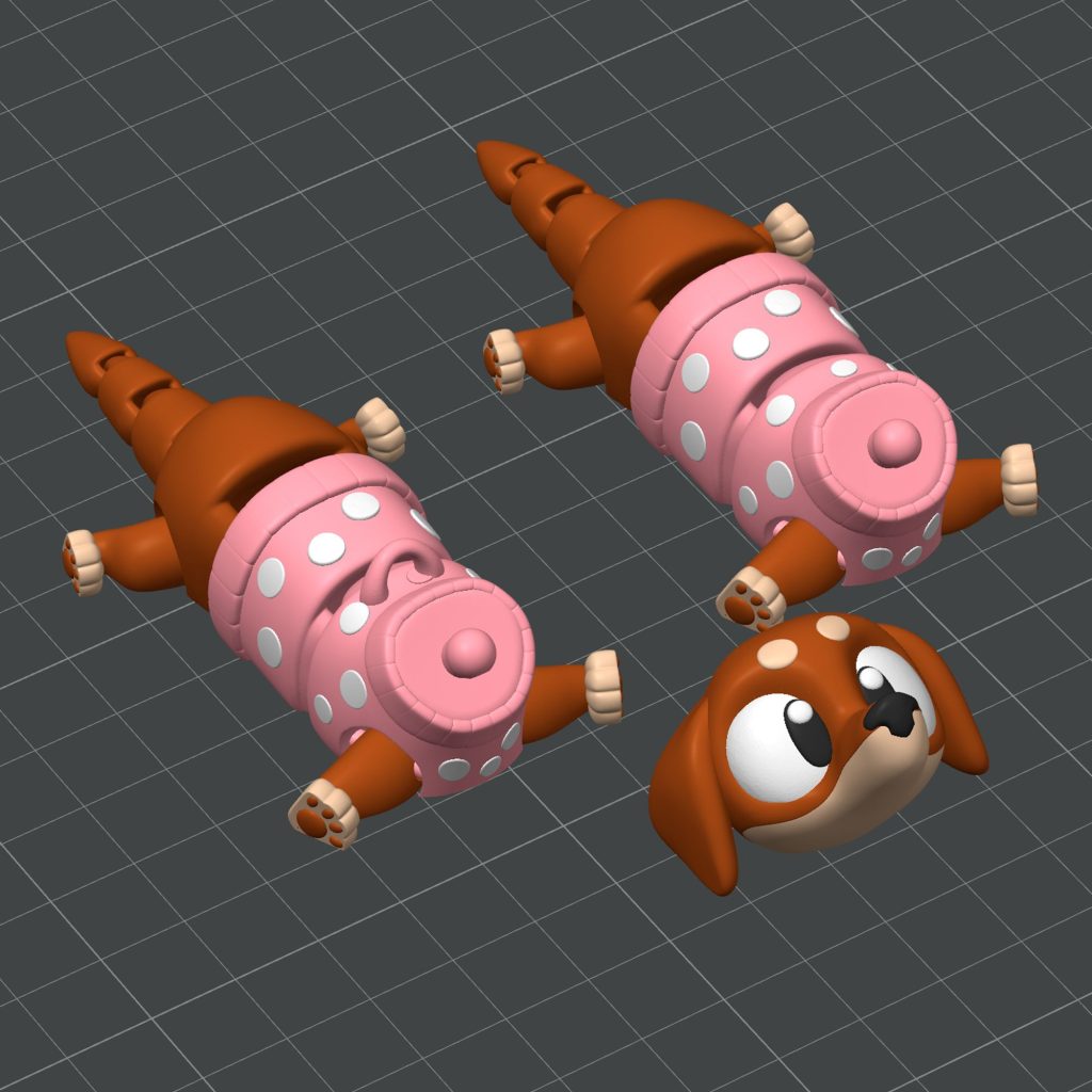 图片[4]-腊肠狗 Flexi_Sausage_Dog-3D合纵社-3D打印模型STL格式3mf格式免费下载！