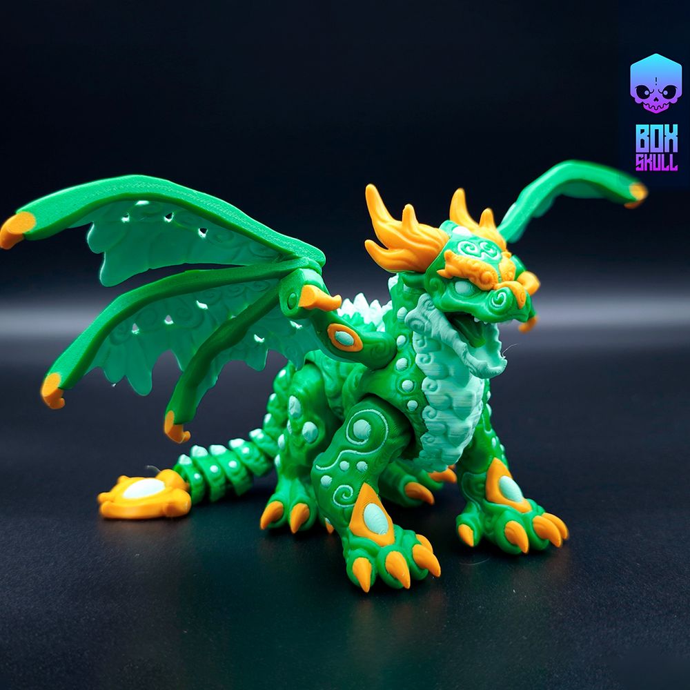 图片[4]-翡翠元素龙 BOXSKULL_JadeElementalDragon-3D合纵社-3D打印模型STL格式3mf格式免费下载！