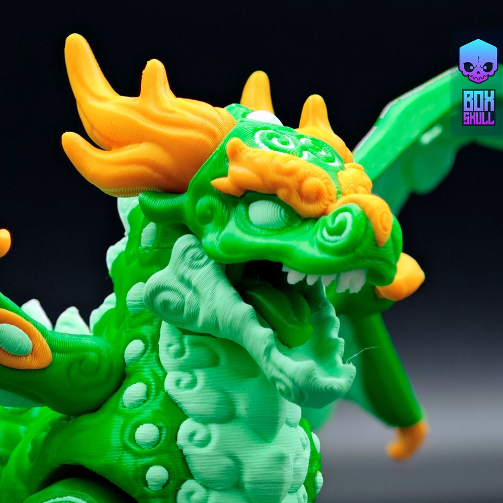 图片[3]-翡翠元素龙 BOXSKULL_JadeElementalDragon-3D合纵社-3D打印模型STL格式3mf格式免费下载！