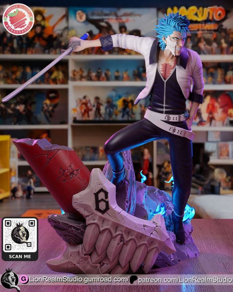 图片[3]-【死神】葛力姆乔·贾卡杰克-3D合纵社-3D打印模型STL格式3mf格式免费下载！