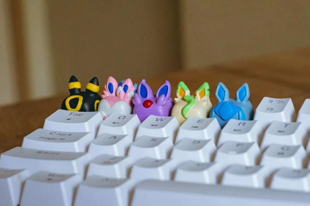 图片[2]-伊布进化键盘帽 eeveelutions_vol_01_by_hiko3d-3D合纵社-3D打印模型STL格式3mf格式免费下载！