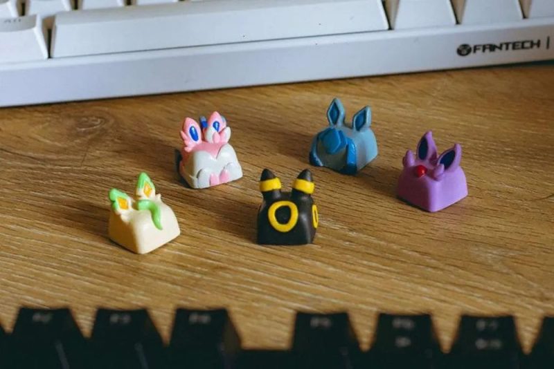 伊布进化键盘帽 eeveelutions_vol_01_by_hiko3d-3D合纵社-3D打印模型STL格式3mf格式免费下载!