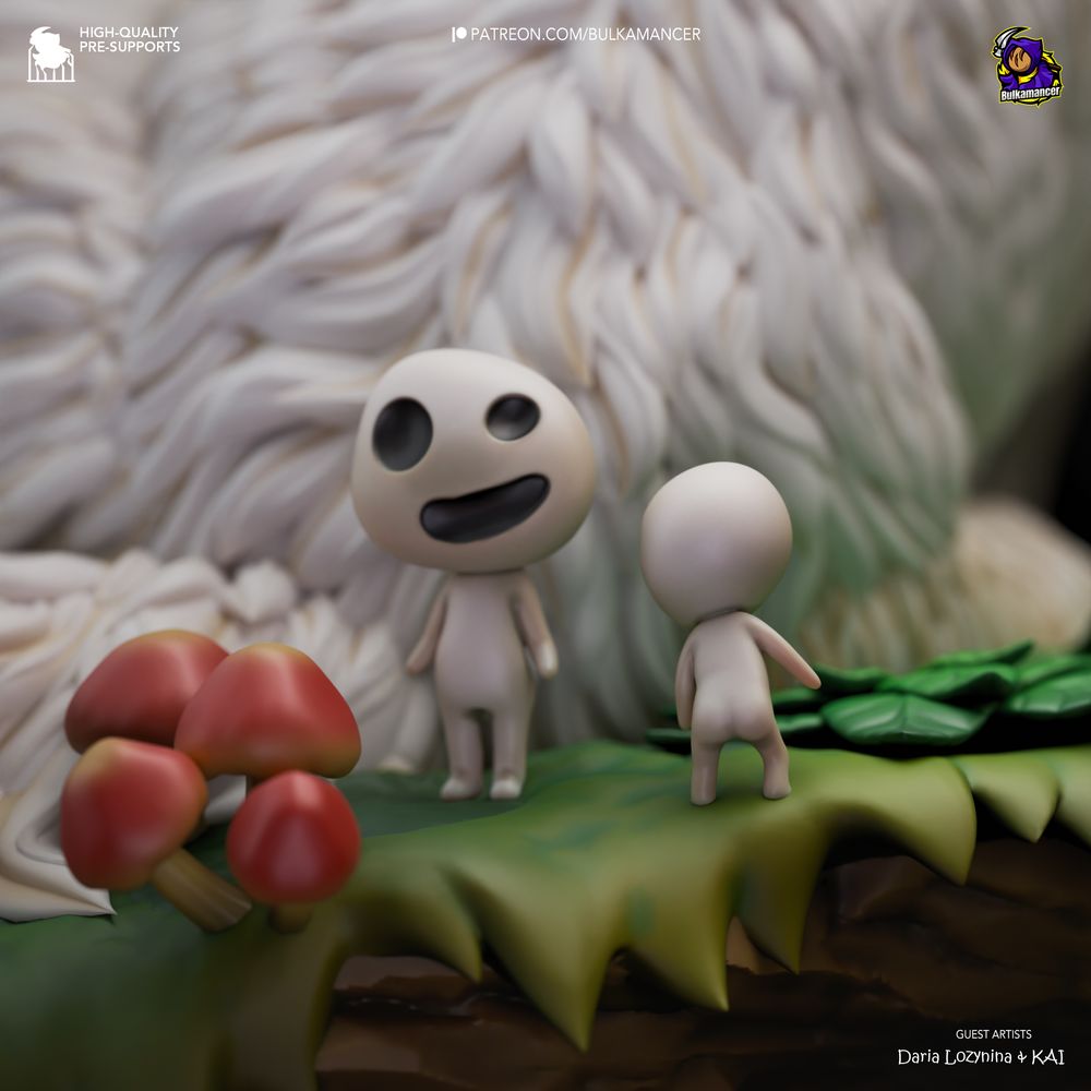 图片[3]-【幽灵公主】珊-3D合纵社-3D打印模型STL格式3mf格式免费下载！