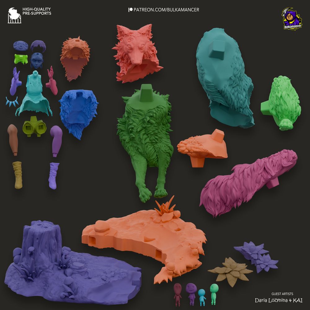 图片[4]-【幽灵公主】珊-3D合纵社-3D打印模型STL格式3mf格式免费下载！