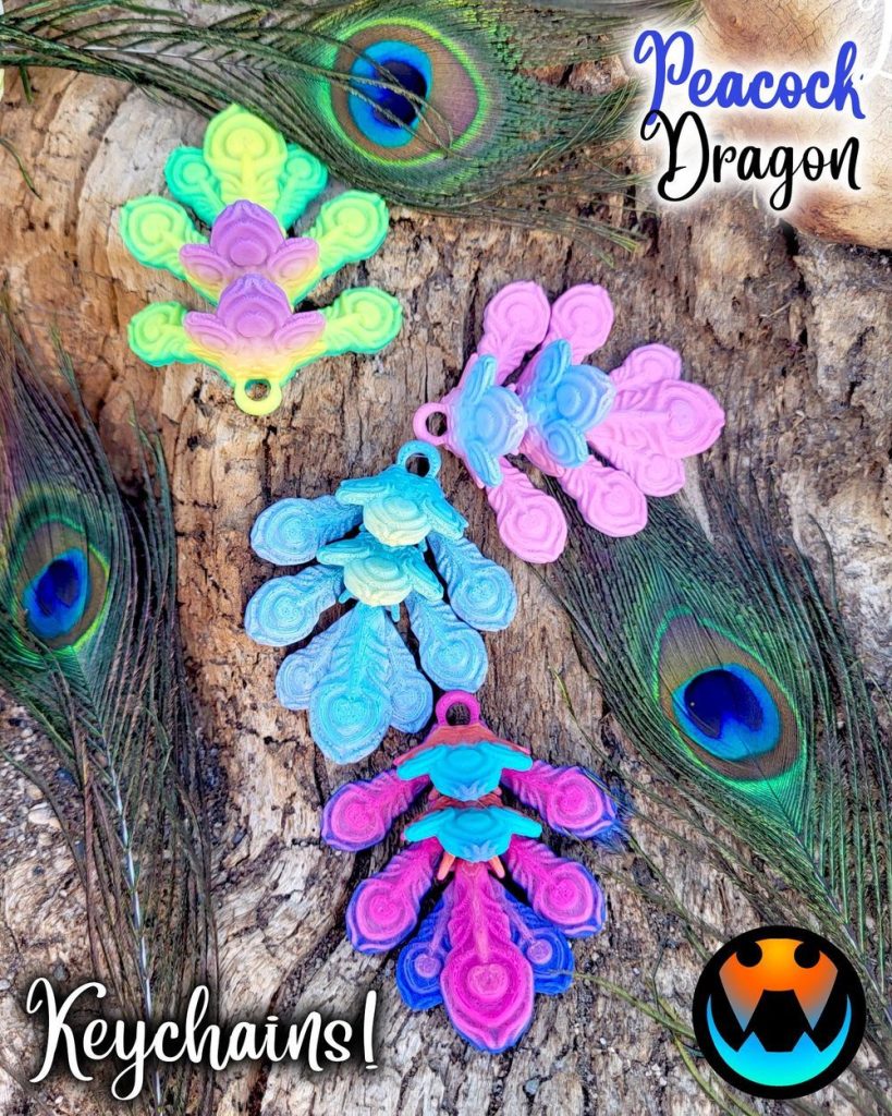 图片[3]-孔雀龙-3D合纵社-3D打印模型STL格式3mf格式免费下载！