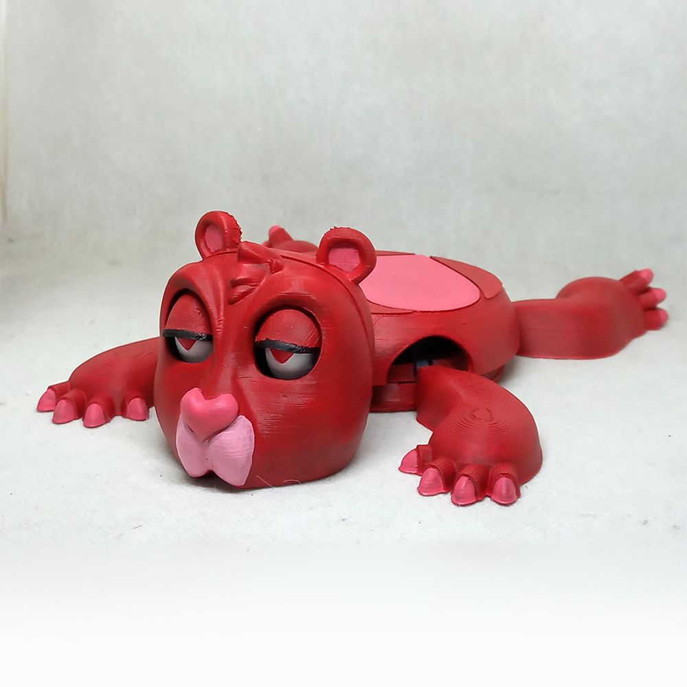 图片[3]-泰迪熊杯垫-3D合纵社-3D打印模型STL格式3mf格式免费下载！